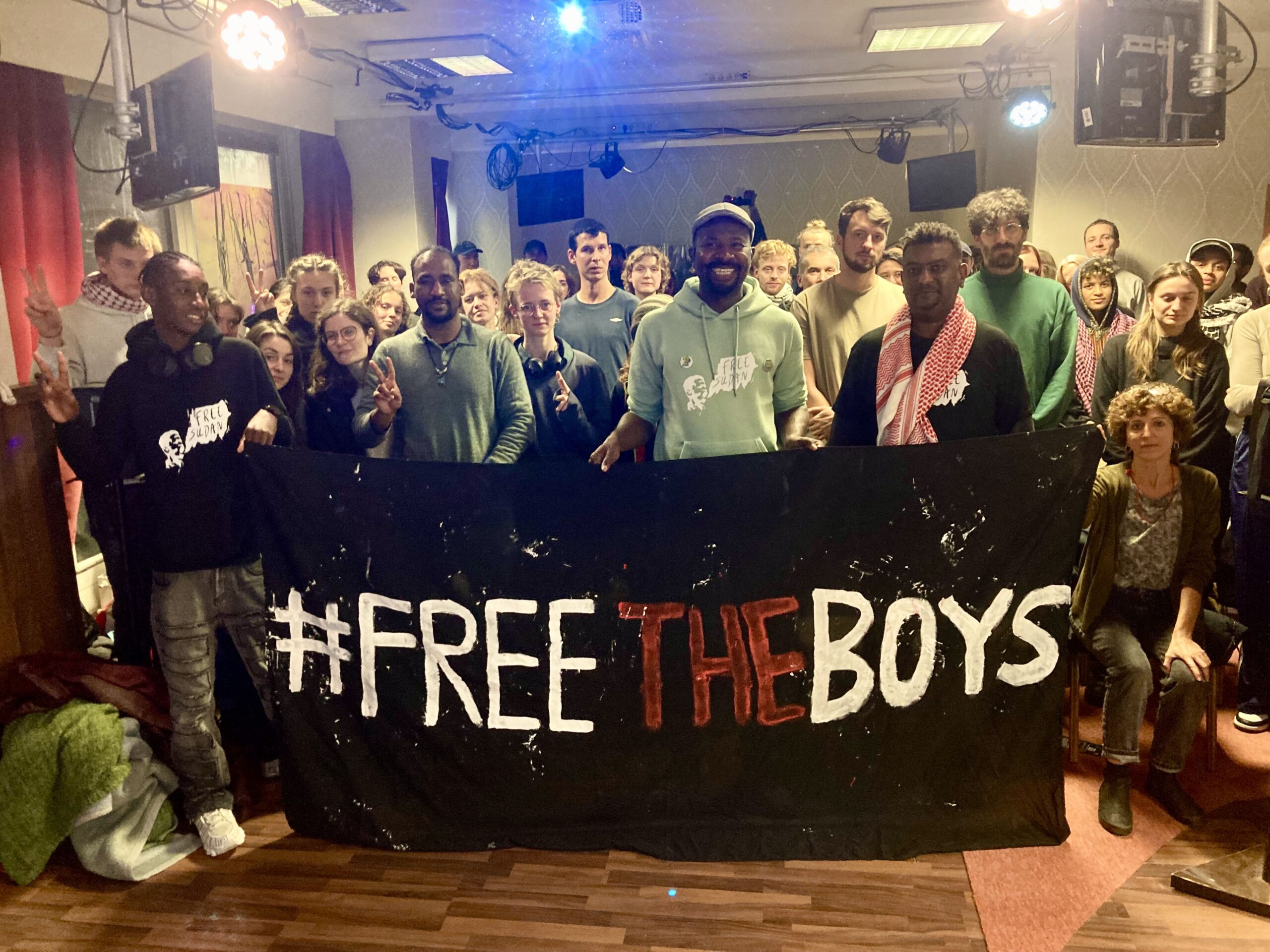 Free The Boys Event in Berlin