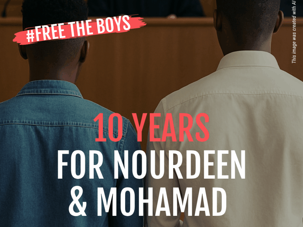 Griechenland, Kreta.
Der Prozess gegen die zwei 20-jährige Männer aus dem Sudan, hat stattgefunden.
Beide wurden zu zehn Jahren Haft verurteilt – dafür, dass sie überlebt haben.