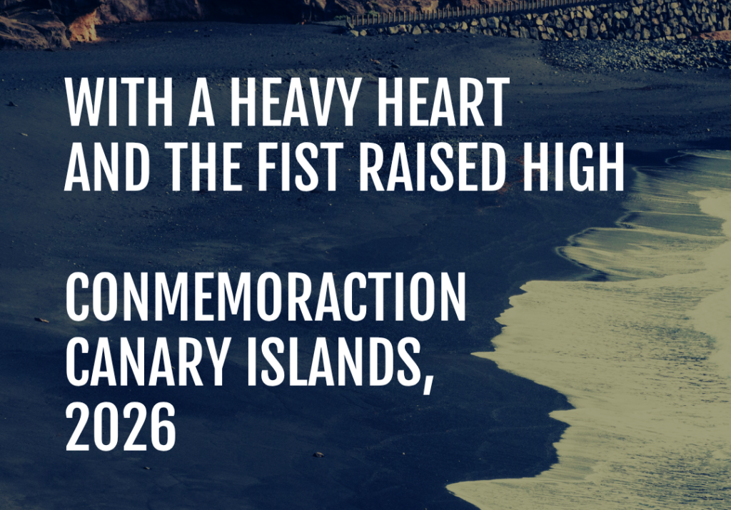 On 17 June 2021, a boat capsized off the coast of Órzola, north of Lanzarote. 5 people lost their lives. 5 years later, we took part of the CommemorAction in the Canary Islands, organised by our comrades of Alarm Phone and the Lanzarote Network of Solidarity with people on the move.